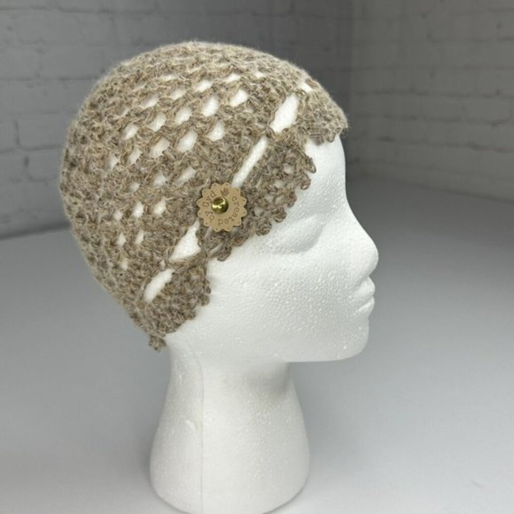 Created By Cyd Handmade Crochet Juliet Pattern Hobbii Metallico Fine Copper NEW